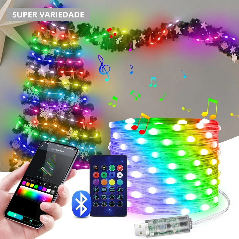 Led de Natal Bluetooth